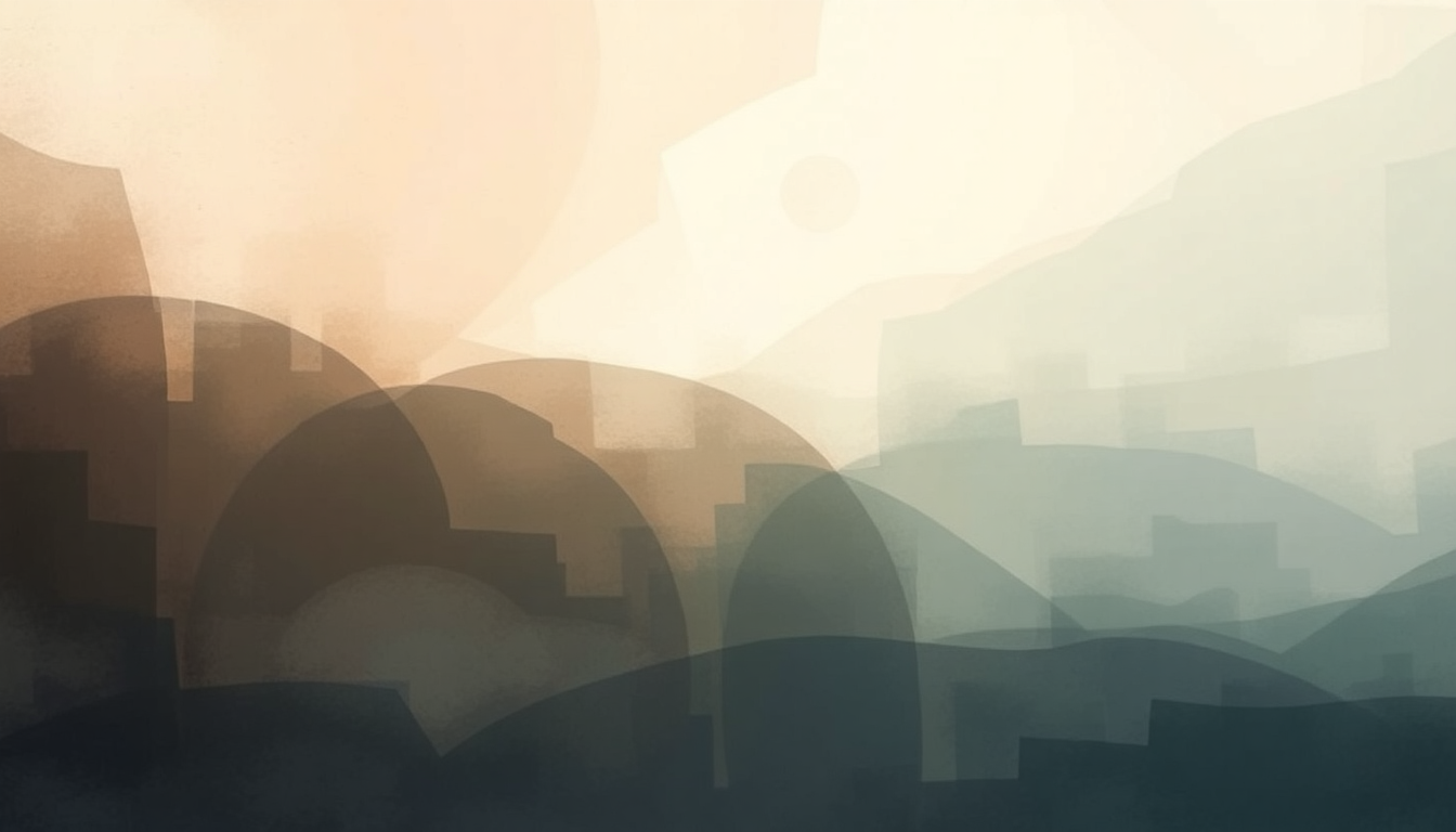 Fan-driven abstract illustration evoking the emotional arc of So Close by Olafur Arnalds