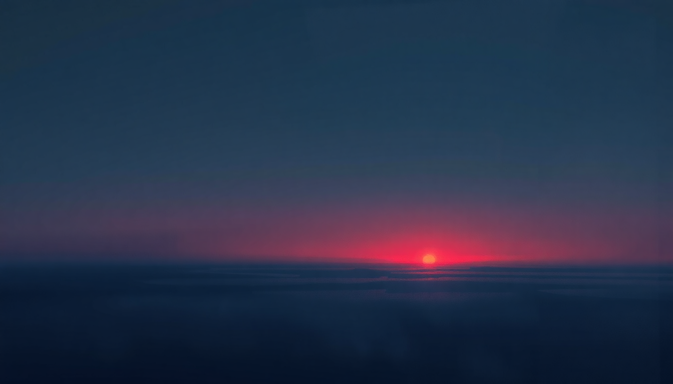 Fan-driven abstract illustration evoking the emotional arc of So Far Away by Dire Straits