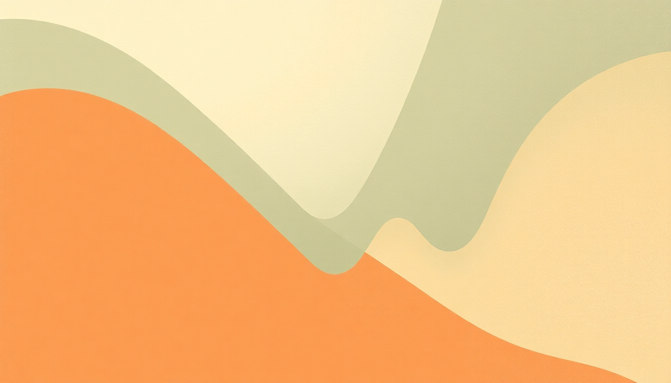 Fan-driven abstract illustration evoking the emotional arc of So Far So Fast by The National