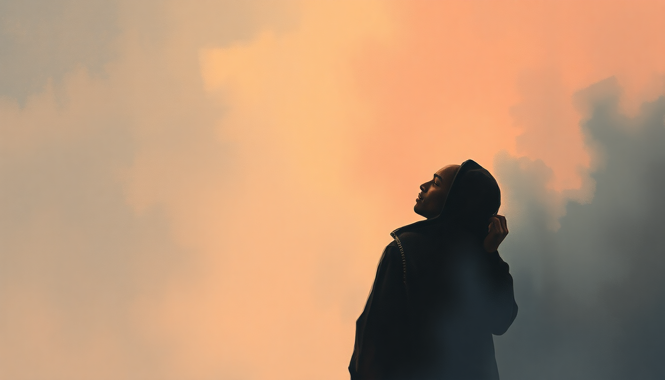 Fan-driven abstract illustration evoking the emotional arc of So Fly by Snoop Dogg