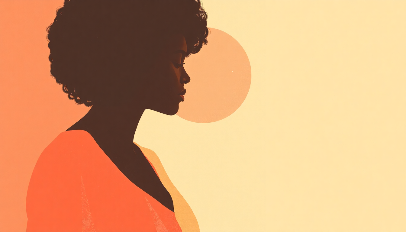 Fan-driven abstract illustration evoking the emotional arc of So In Love by Curtis Mayfield