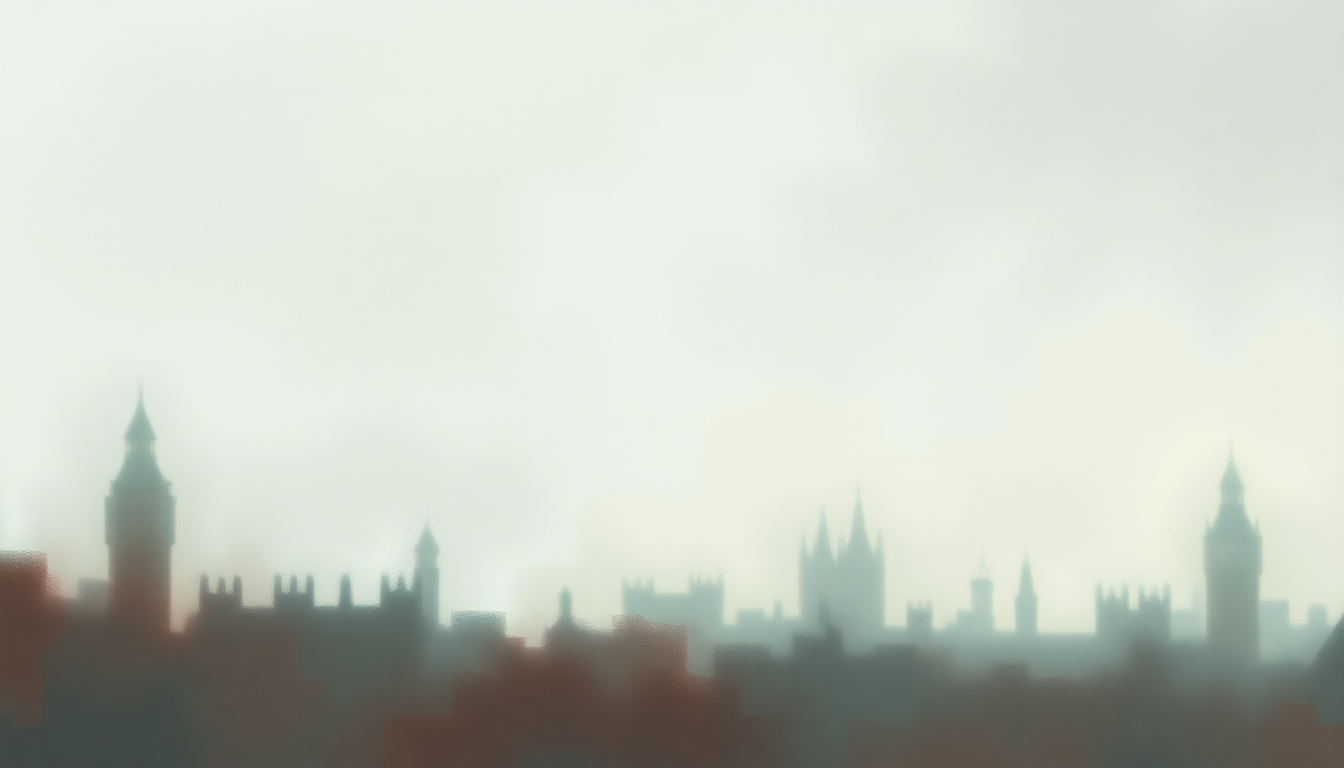 Fan-driven abstract illustration evoking the emotional arc of So Long London by Taylor Swift