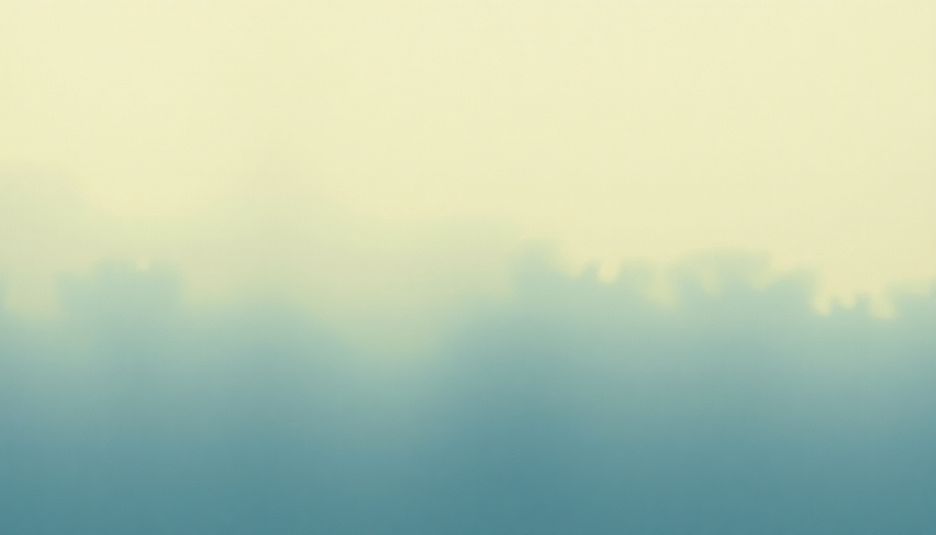 Fan-driven abstract illustration evoking the emotional arc of Softly by Gordon Lightfoot