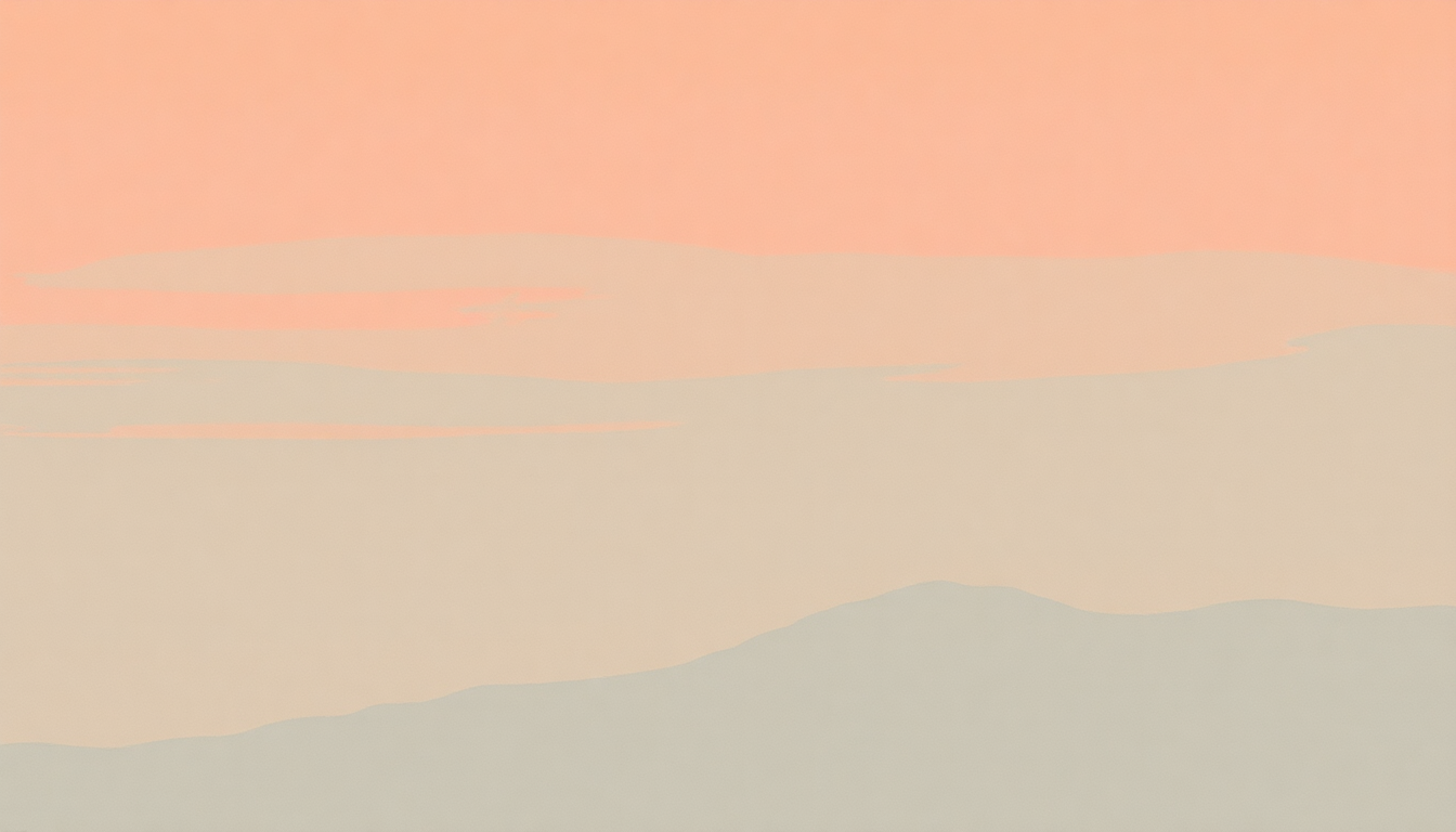 Fan-driven abstract illustration evoking the emotional arc of Soko Yhinka by Ali Farka Toure