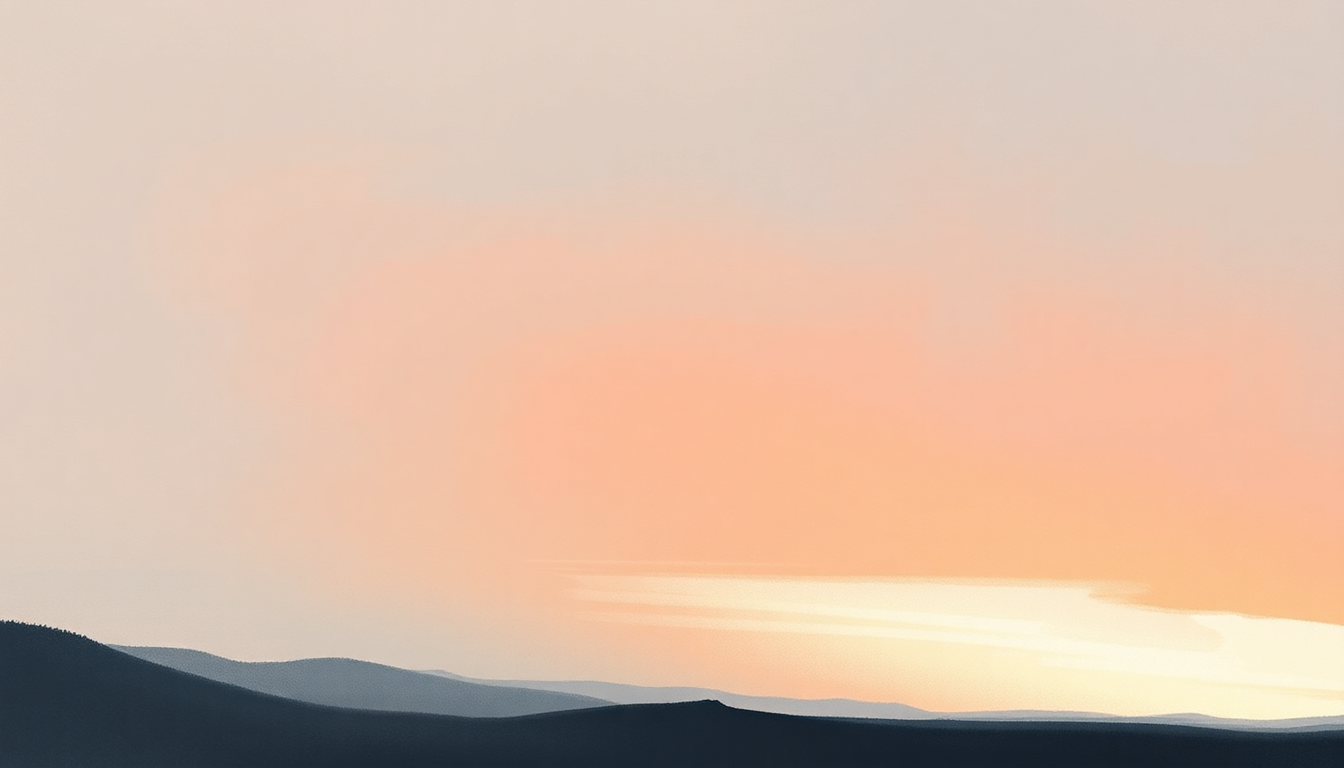 Fan-driven abstract illustration evoking the emotional arc of Solar Power by Lorde