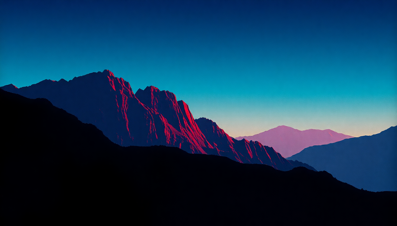 Fan-driven abstract illustration evoking the emotional arc of Solid Rock by Dire Straits