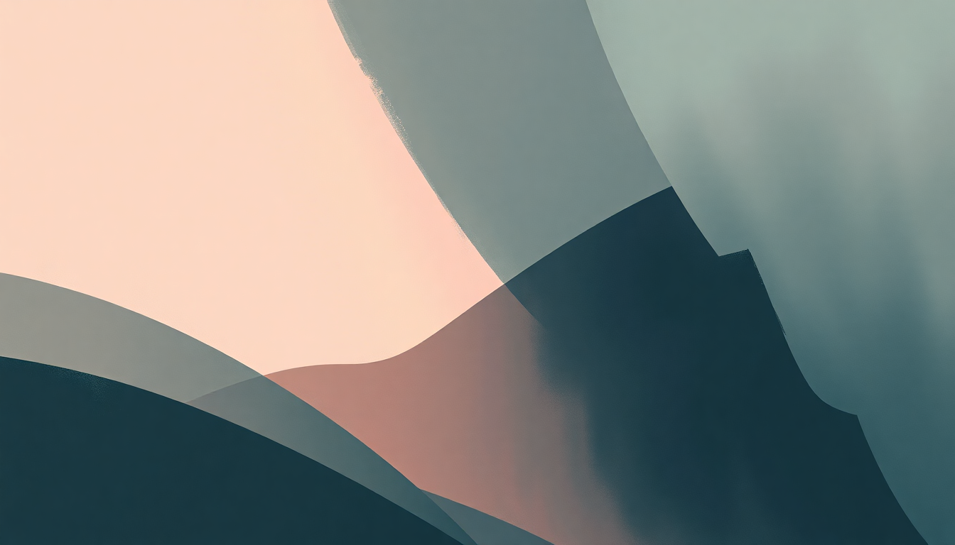 Fan-driven abstract illustration evoking the emotional arc of Some Chords by Deadmau5