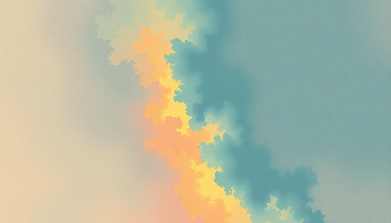 Fan-driven abstract illustration evoking the emotional arc of Somebody to Love by Queen