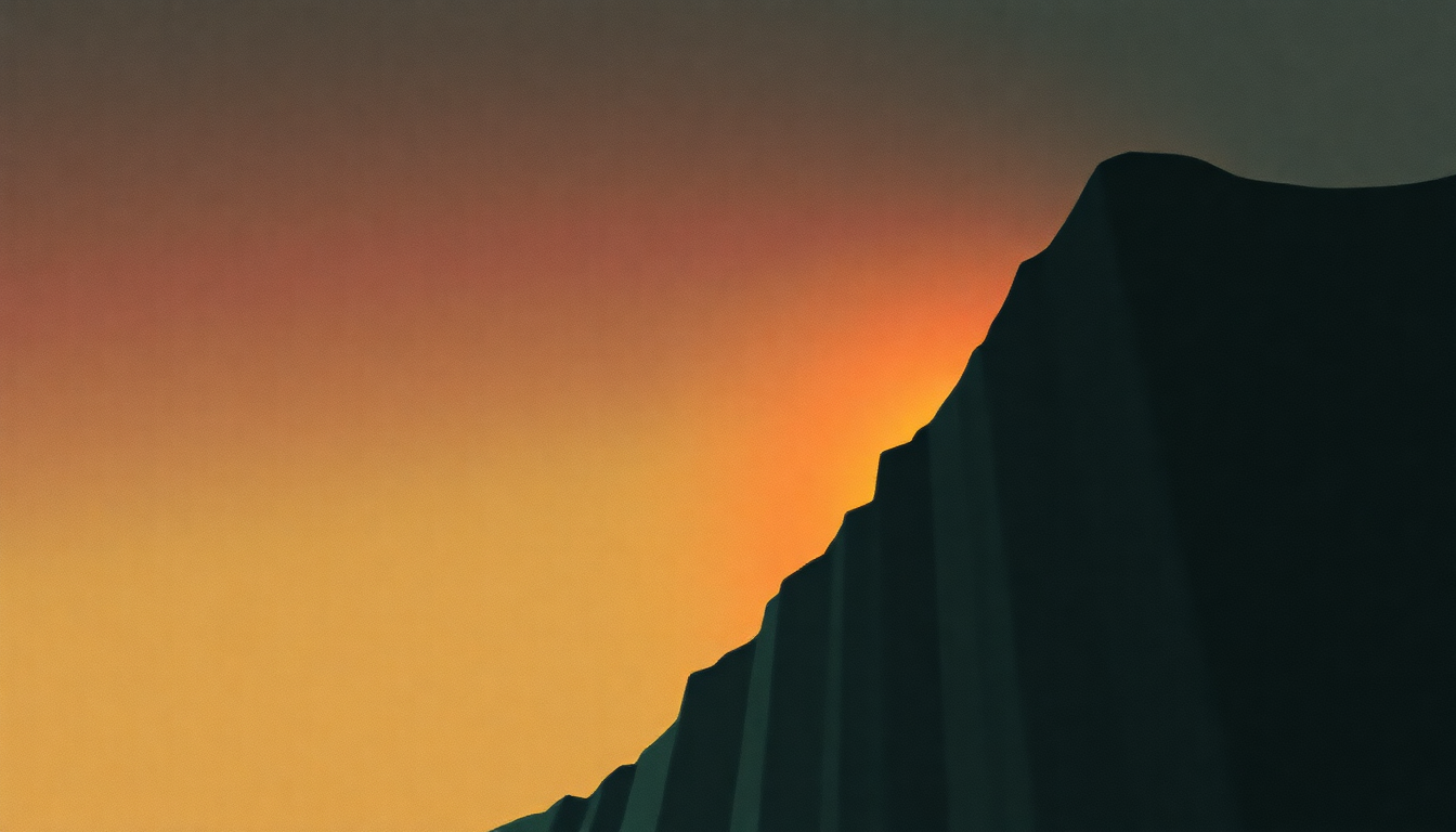 Fan-driven abstract illustration evoking the emotional arc of Something I Can Never Have by Nine Inch Nails