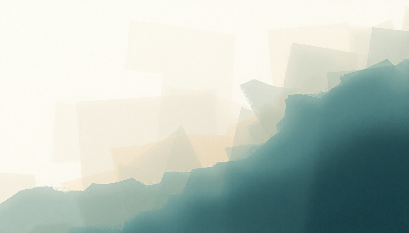 Fan-driven abstract illustration evoking the emotional arc of Sometimes I Cry by Chris Stapleton