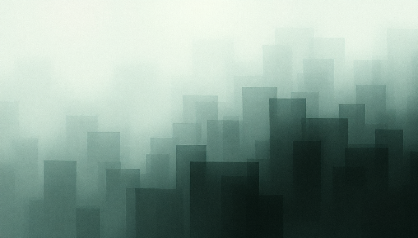 Fan-driven abstract illustration evoking the emotional arc of Sometimes by My Bloody Valentine