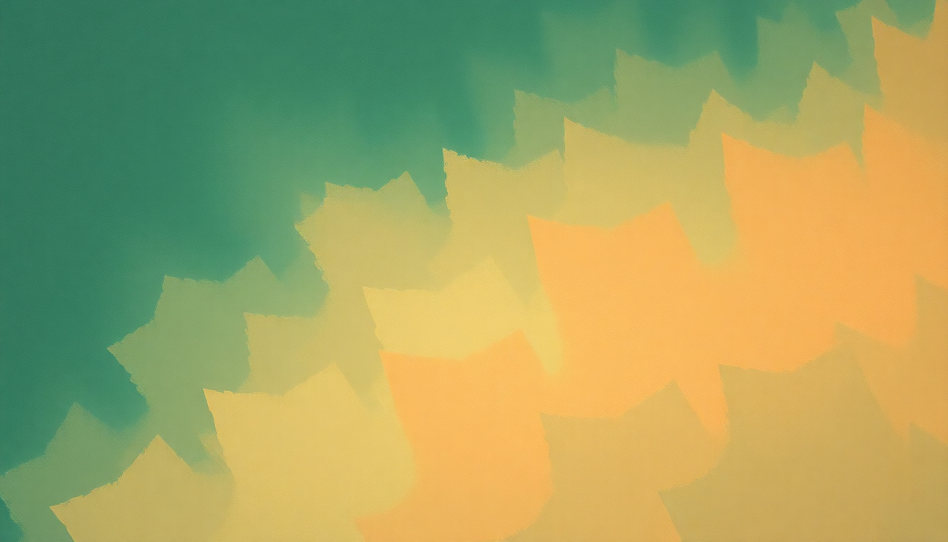 Fan-driven abstract illustration evoking the emotional arc of Somewhere Else by Razorlight
