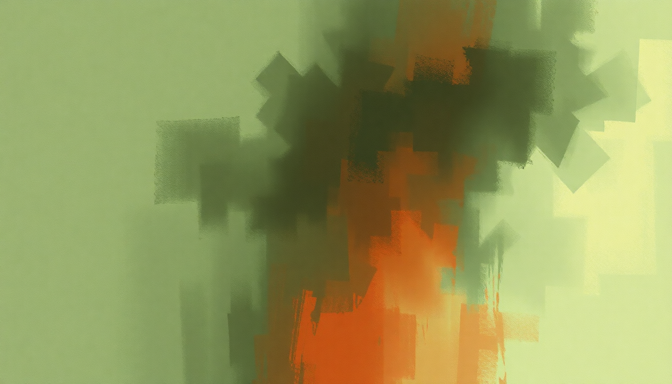 Fan-driven abstract illustration evoking the emotional arc of Song Against Sex by Neutral Milk Hotel