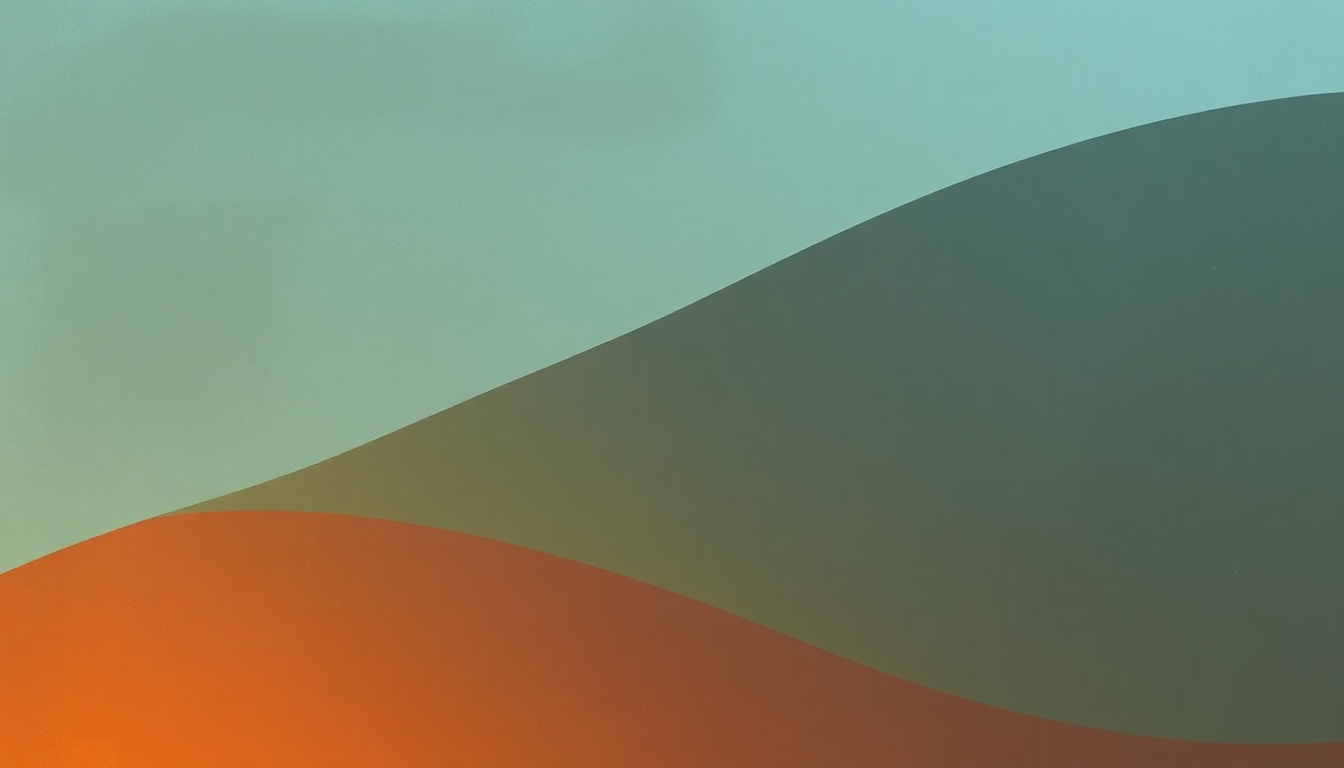 Fan-driven abstract illustration evoking the emotional arc of Song of Life by Leftfield