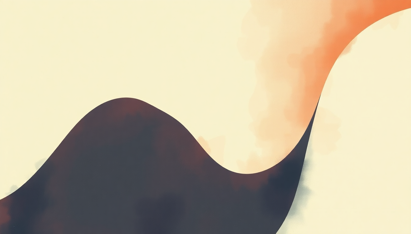 Fan-driven abstract illustration evoking the emotional arc of Songs About You by Chika
