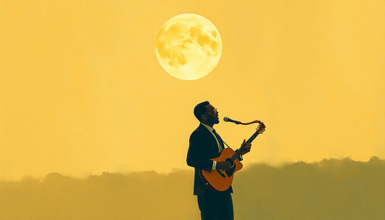 Fan-driven abstract illustration evoking the emotional arc of Sonnymoon For Two by Sonny Rollins