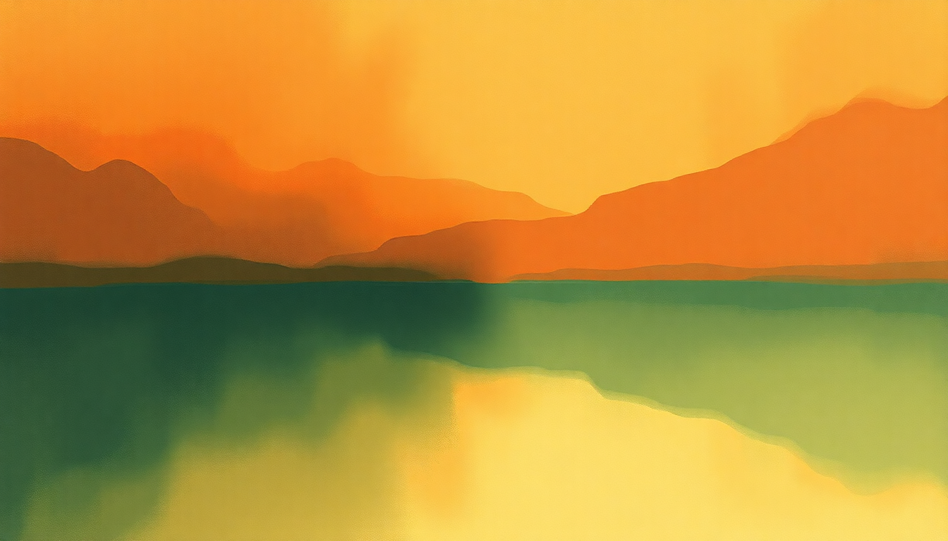 Fan-driven abstract illustration evoking the emotional arc of Soothe Me Baby by Sam and Dave