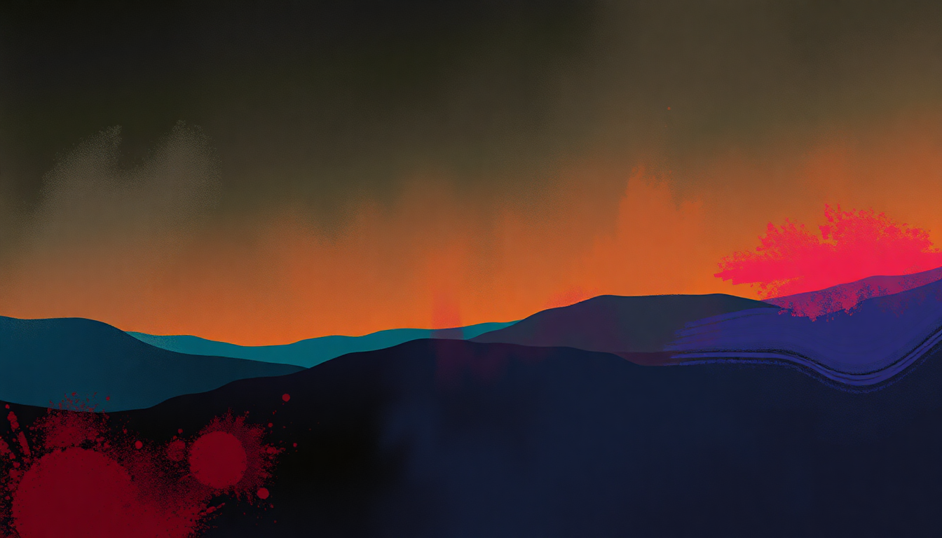Fan-driven abstract illustration evoking the emotional arc of Soro by Salif Keita