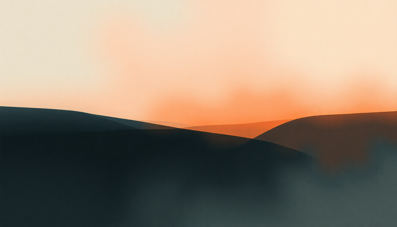 Fan-driven abstract illustration evoking the emotional arc of SOS by SZA