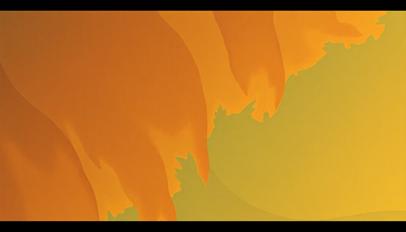 Fan-driven abstract illustration evoking the emotional arc of Soul Dance Number Three by Wilson Pickett