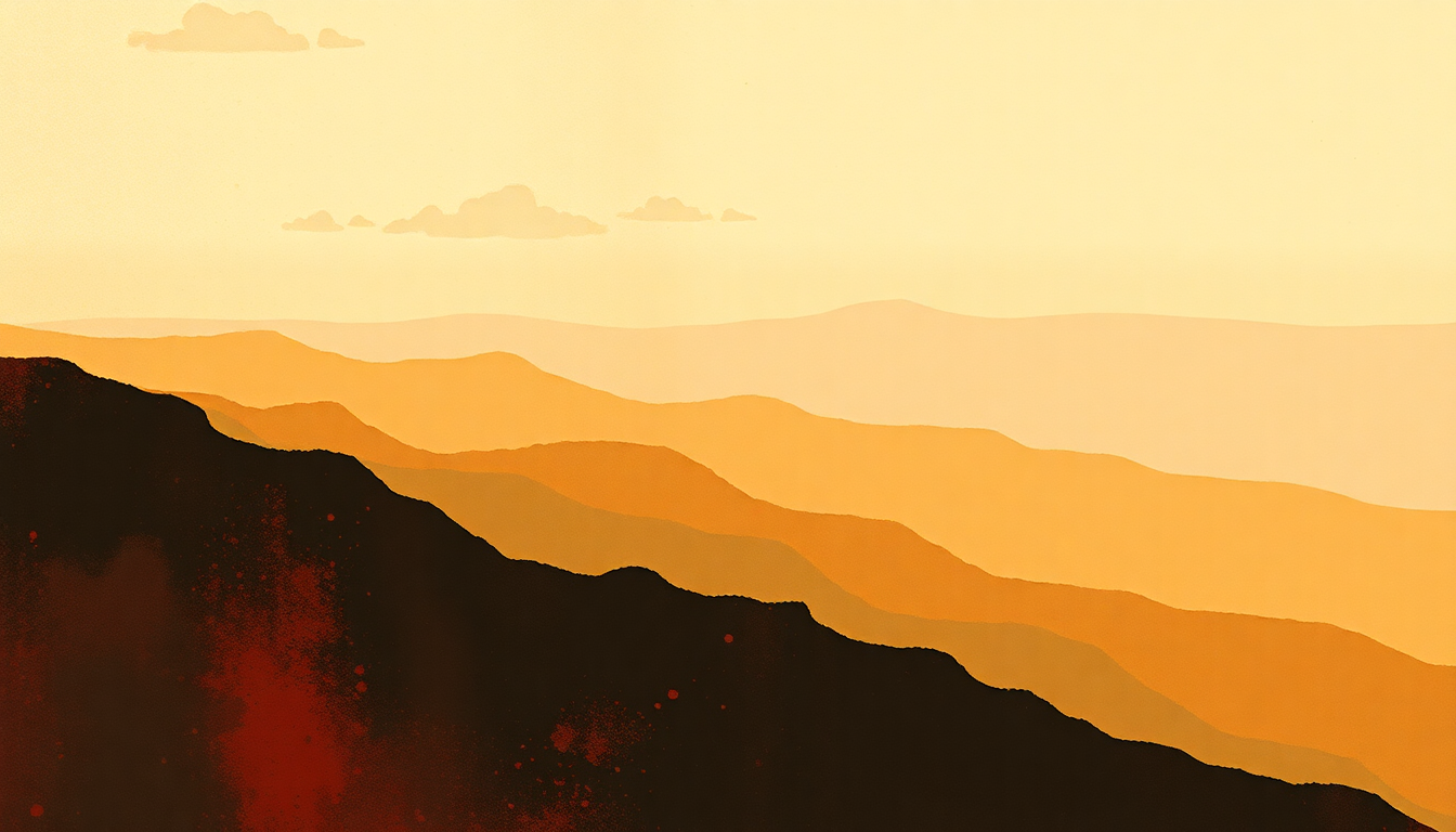 Fan-driven abstract illustration evoking the emotional arc of Soul Fire by Lee "Scratch" Perry