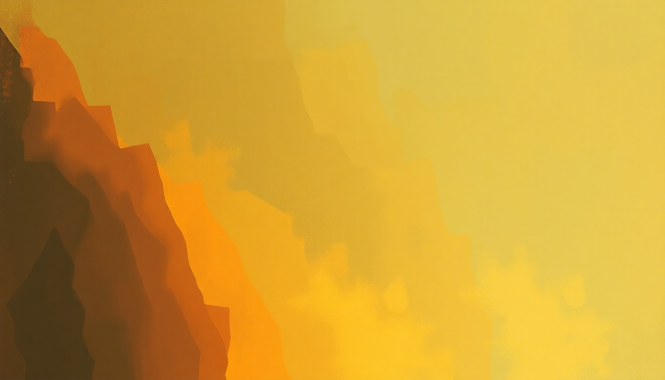 Fan-driven abstract illustration evoking the emotional arc of Soulshine by Allman Brothers Band