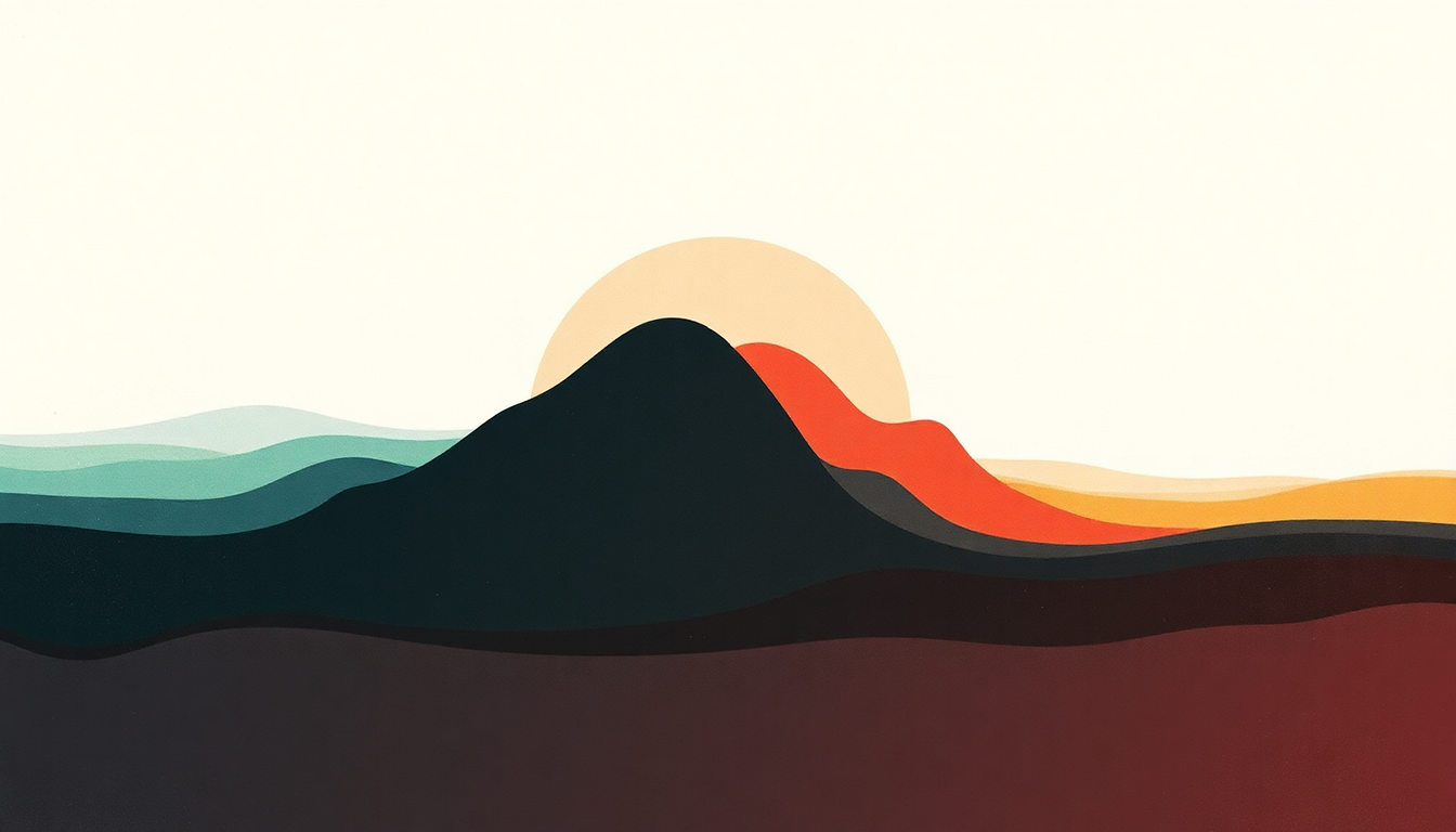 Fan-driven abstract illustration evoking the emotional arc of Space Song by Beach House
