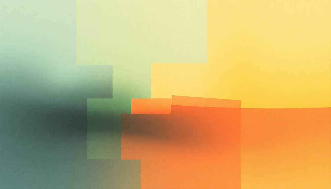 Fan-driven abstract illustration evoking the emotional arc of Spasm by Future Sound of London