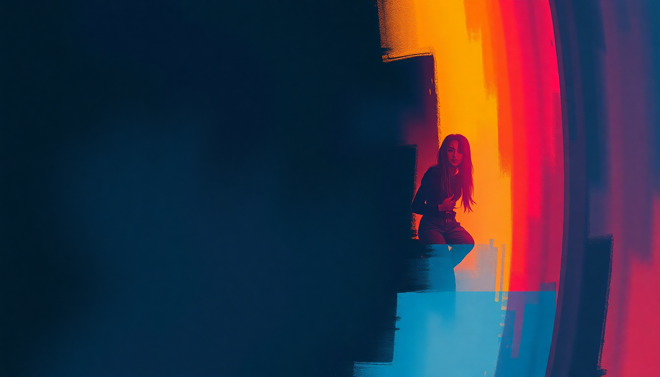 Fan-driven abstract illustration evoking the emotional arc of Speed Demon by Michael Jackson