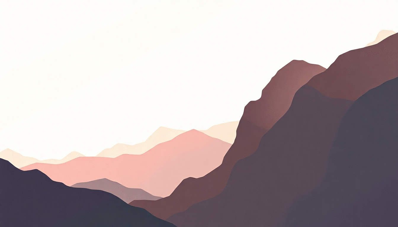 Fan-driven abstract illustration evoking the emotional arc of Sprawl II (Mountains Beyond Mountains) by Arcade Fire