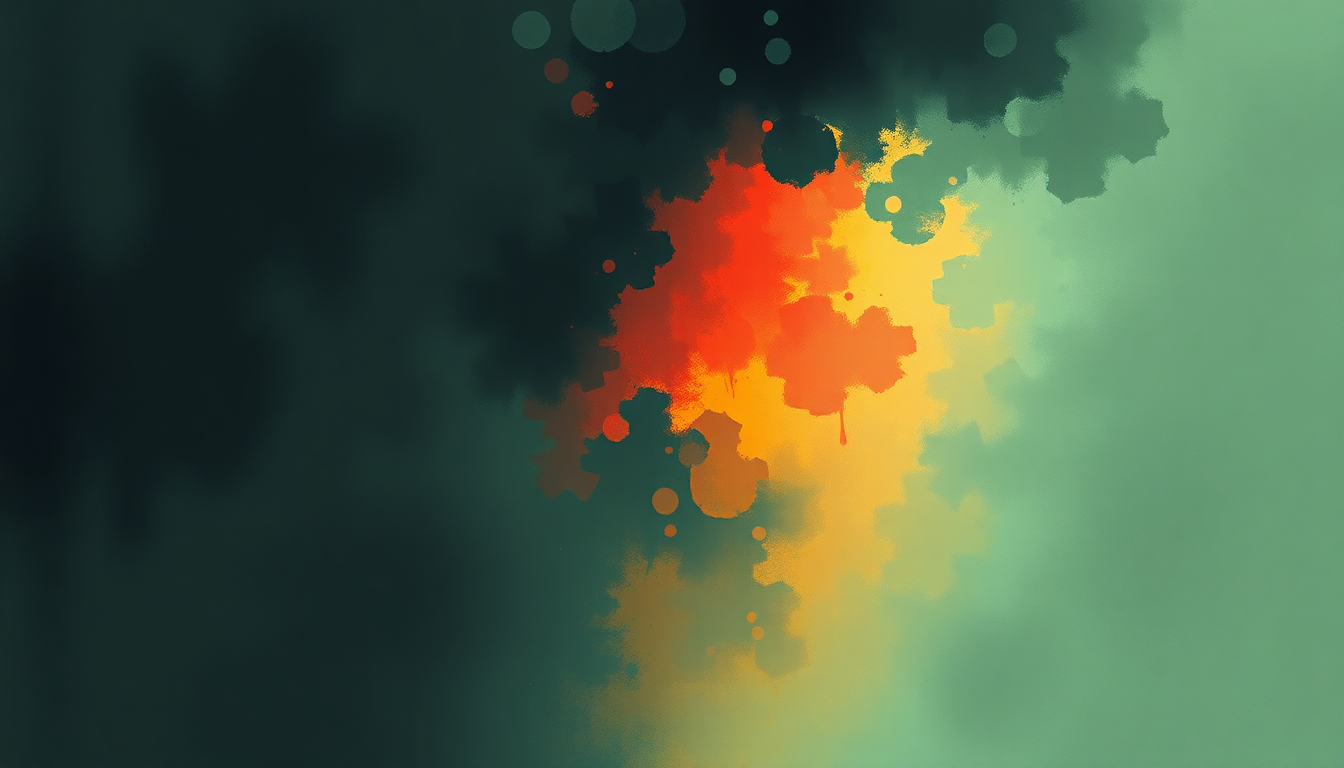 Fan-driven abstract illustration evoking the emotional arc of St. Jimmy by Green Day
