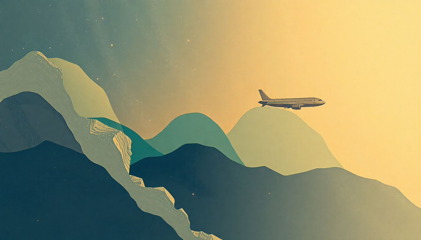 Fan-driven abstract illustration evoking the emotional arc of Star Roving by Slowdive