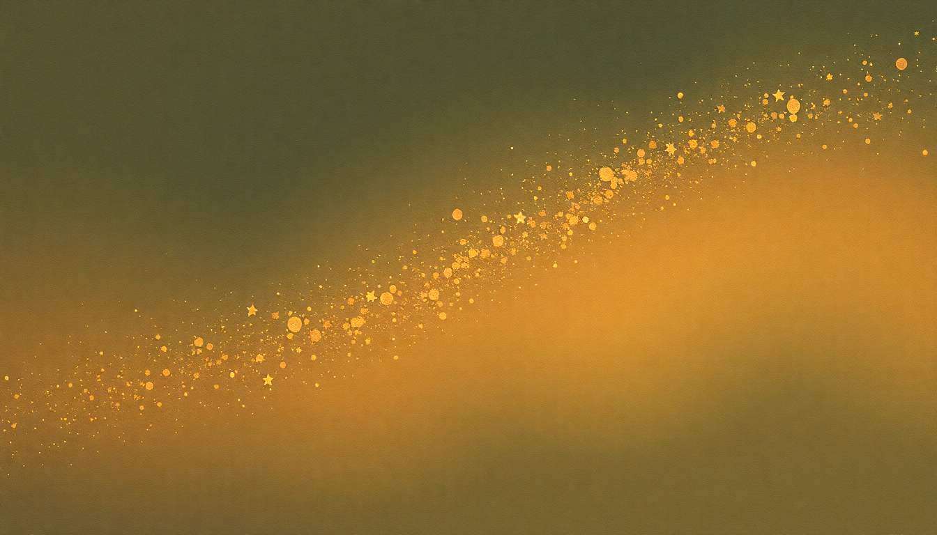 Fan-driven abstract illustration evoking the emotional arc of Stardust by Louis Armstrong