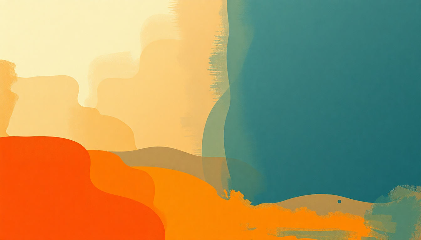 Fan-driven abstract illustration evoking the emotional arc of Started From the Bottom by Drake