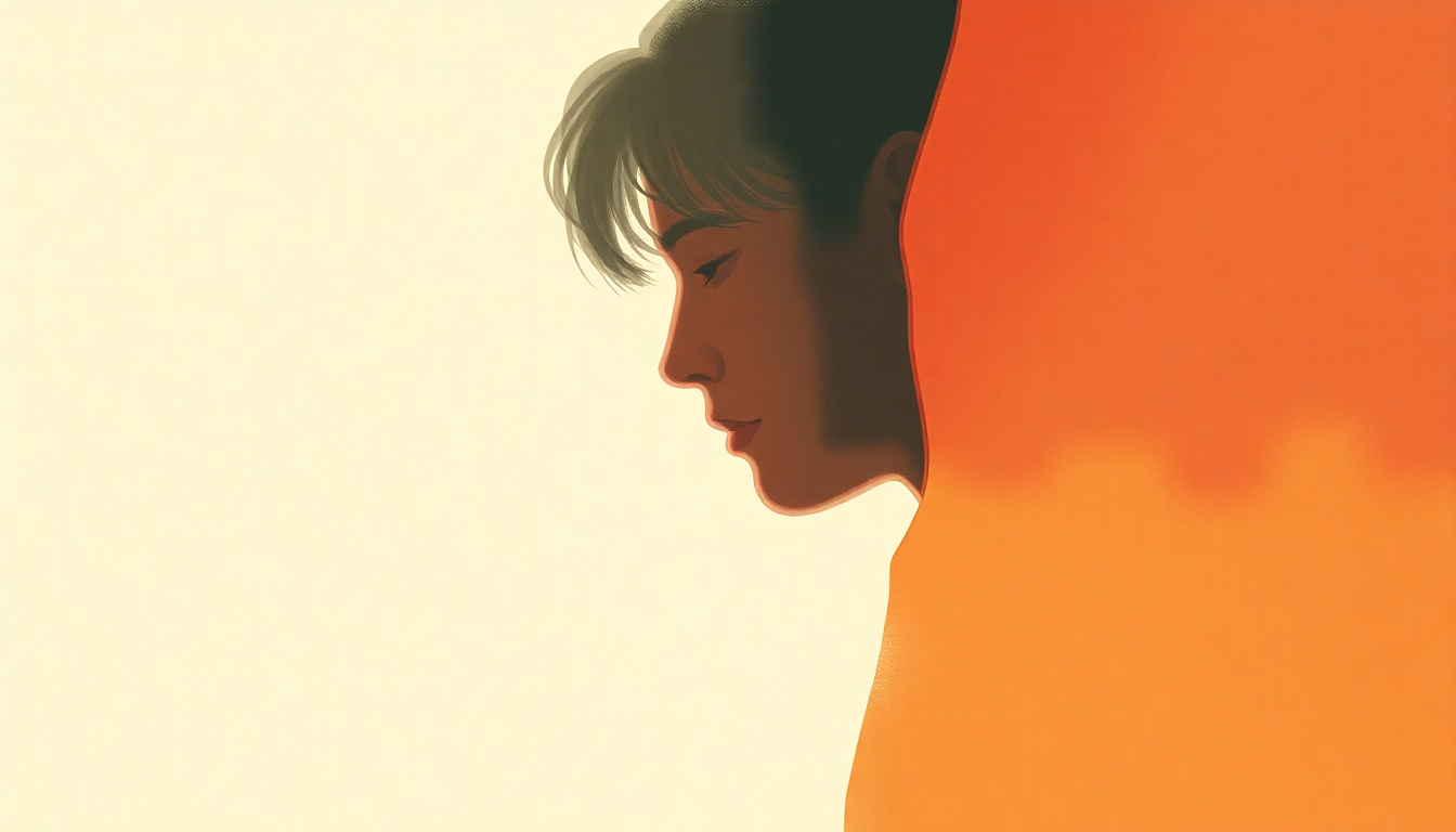 Fan-driven abstract illustration evoking the emotional arc of Stay with Me by Khalid