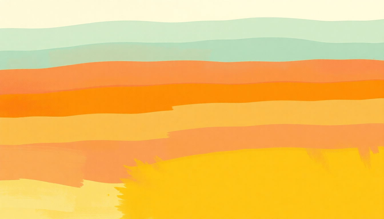 Fan-driven abstract illustration evoking the emotional arc of Still Into You by Paramore