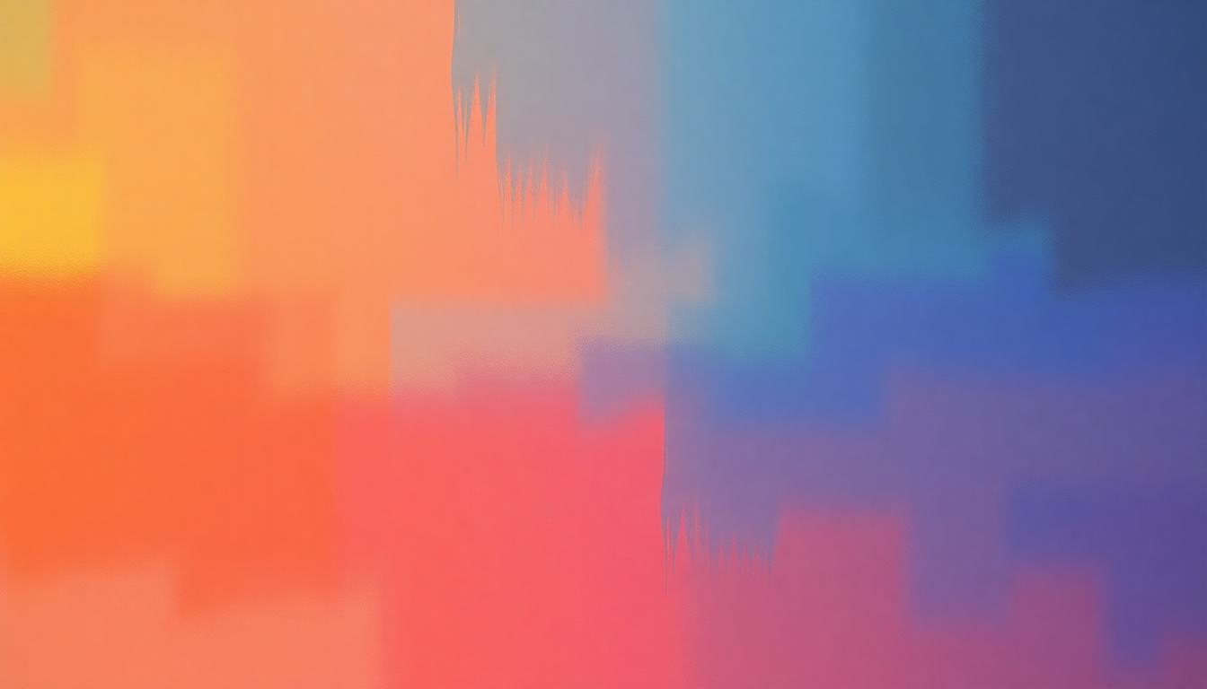 Fan-driven abstract illustration evoking the emotional arc of Stop by Erasure