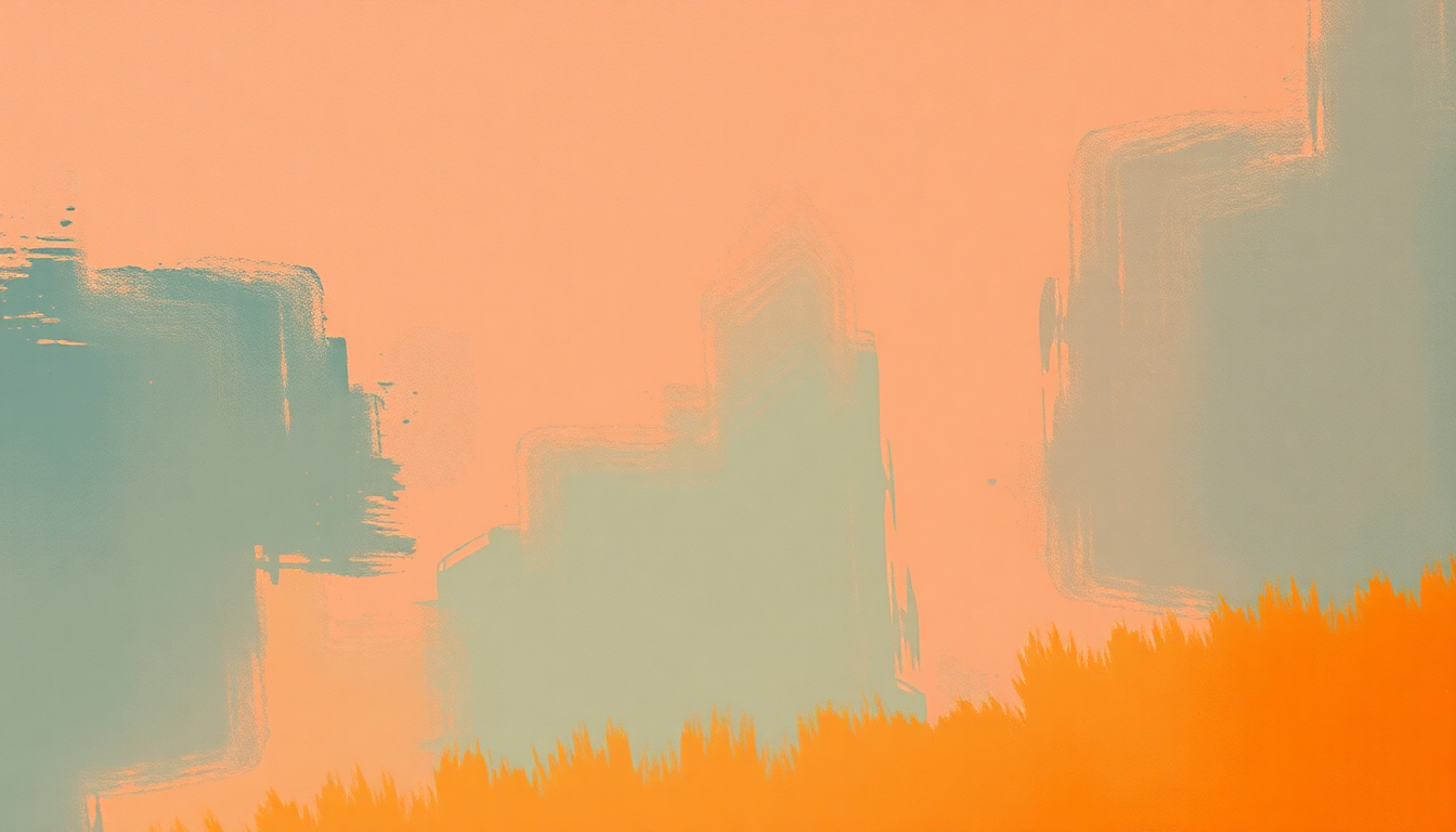 Fan-driven abstract illustration evoking the emotional arc of Straight Ahead by Jimi Hendrix
