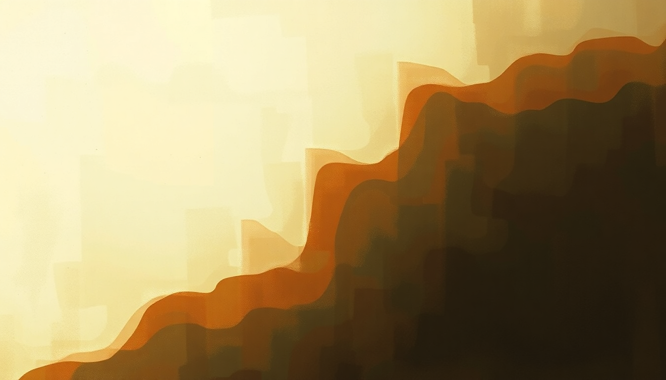 Fan-driven abstract illustration evoking the emotional arc of Strange Days by The Doors