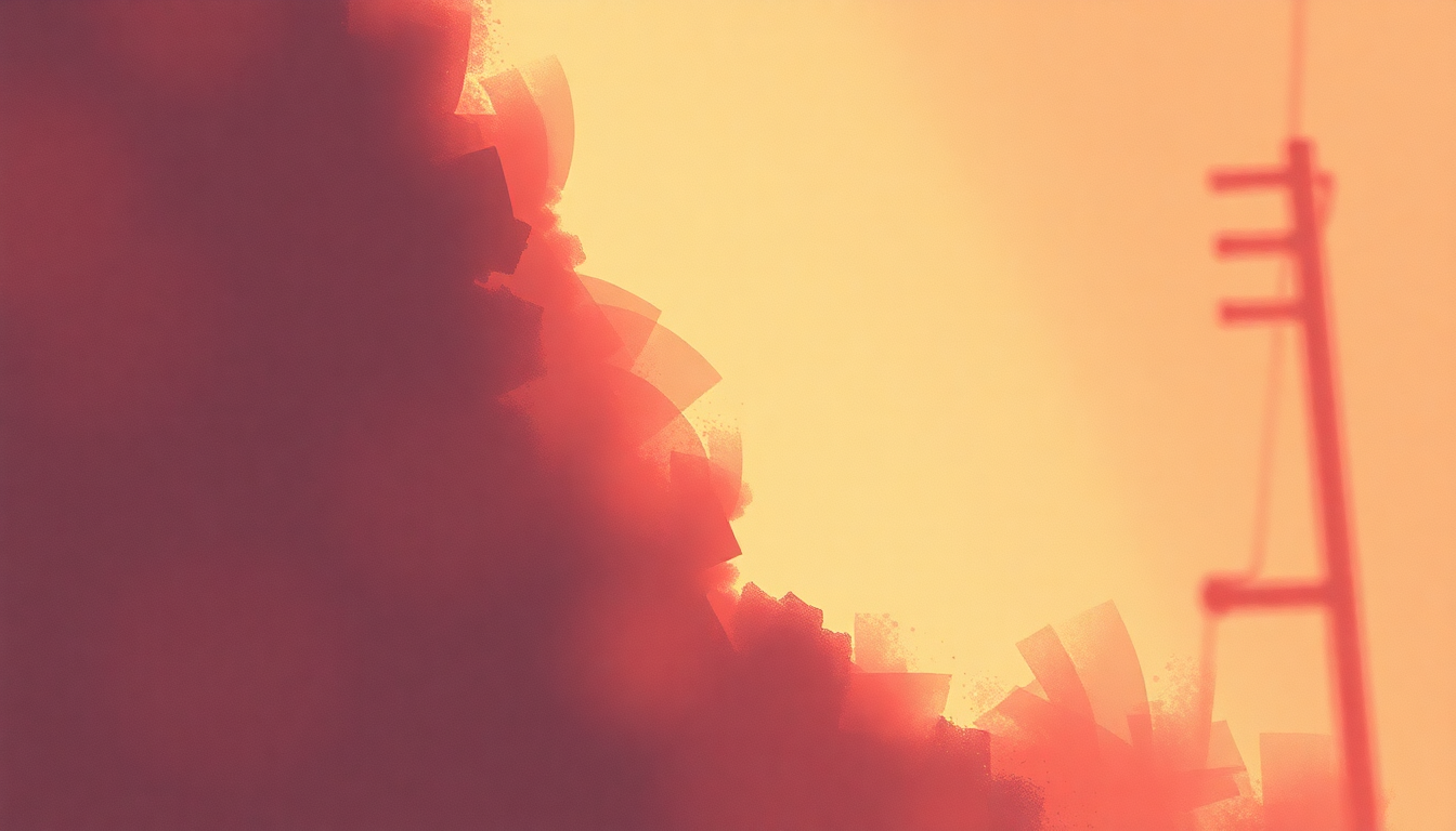 Fan-driven abstract illustration evoking the emotional arc of Street Dreams by Nas