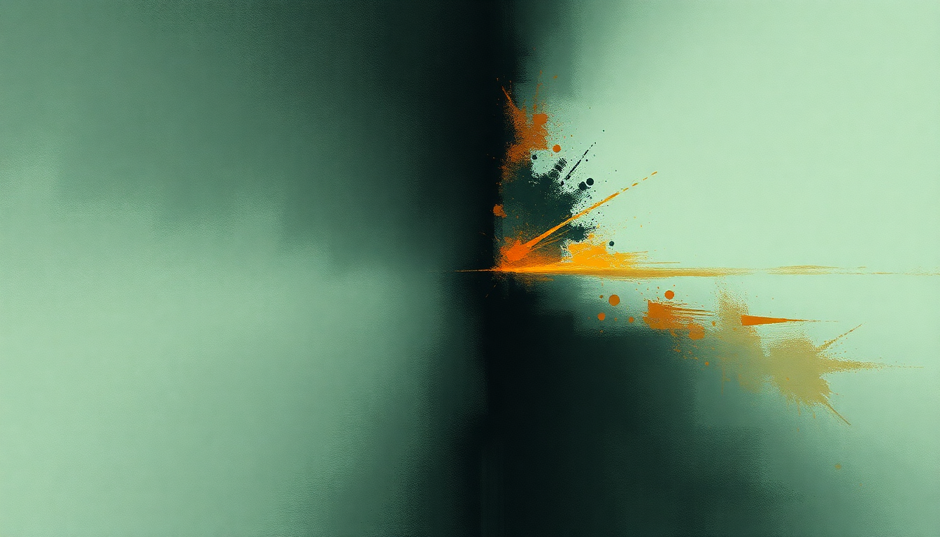 Fan-driven abstract illustration evoking the emotional arc of Street Spirit (Fade Out) by Radiohead