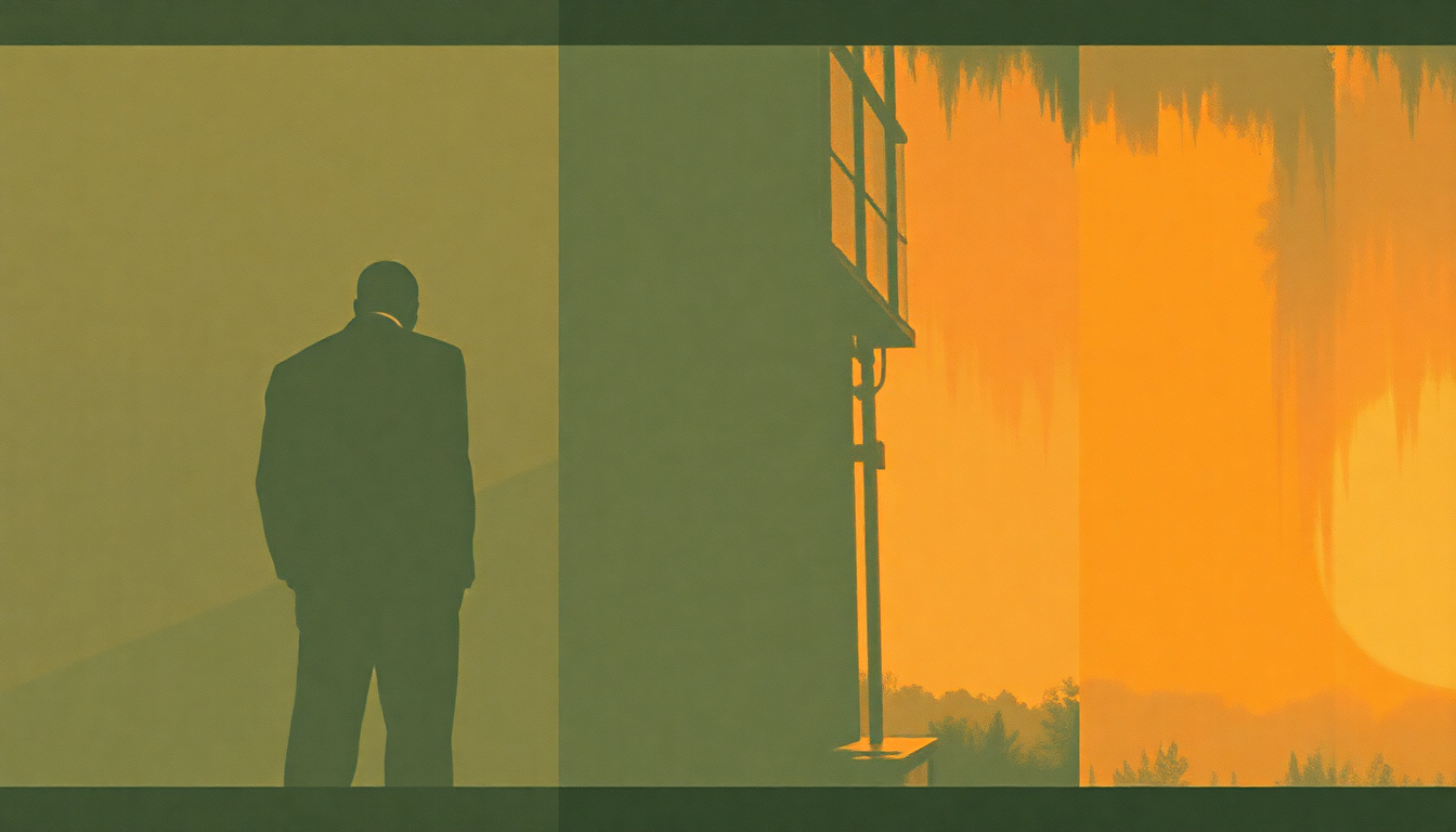 Fan-driven abstract illustration evoking the emotional arc of Strictly Dub by King Tubby