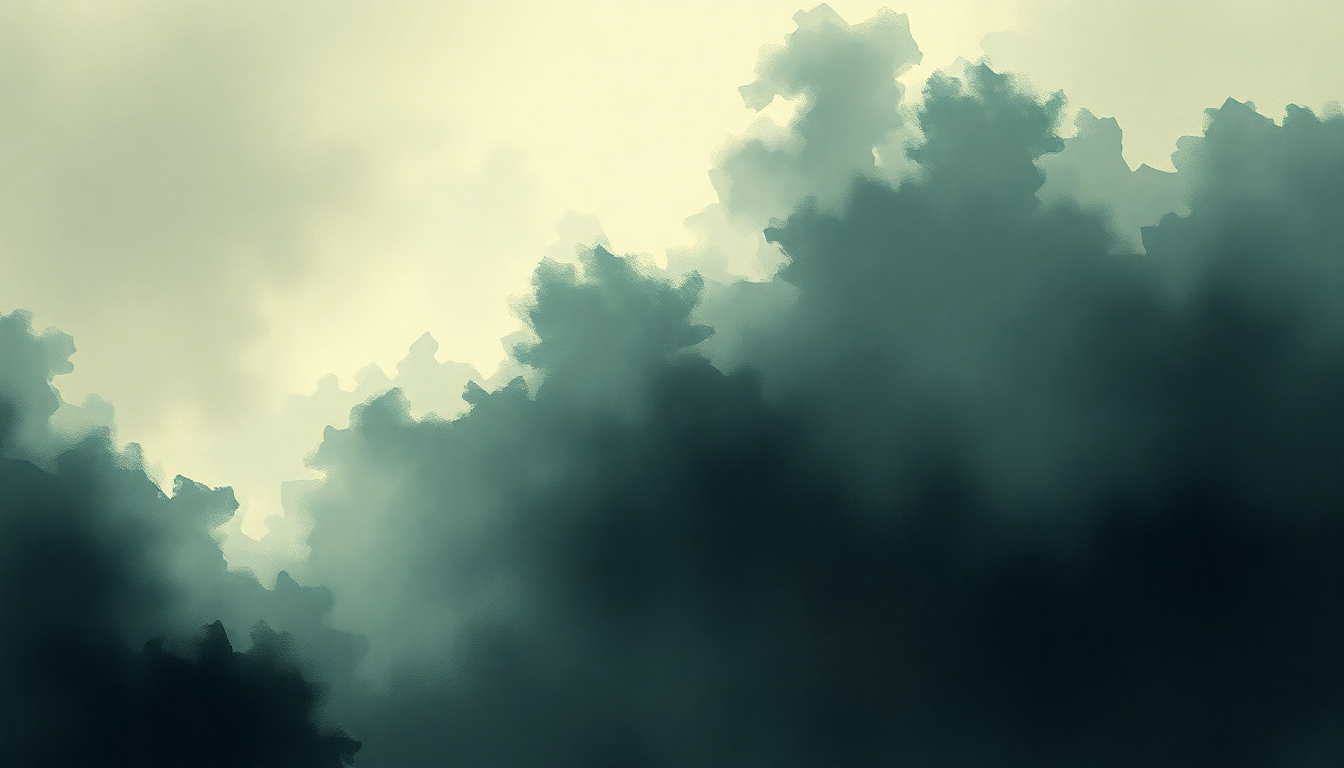 Fan-driven abstract illustration evoking the emotional arc of Strobe by Deadmau5