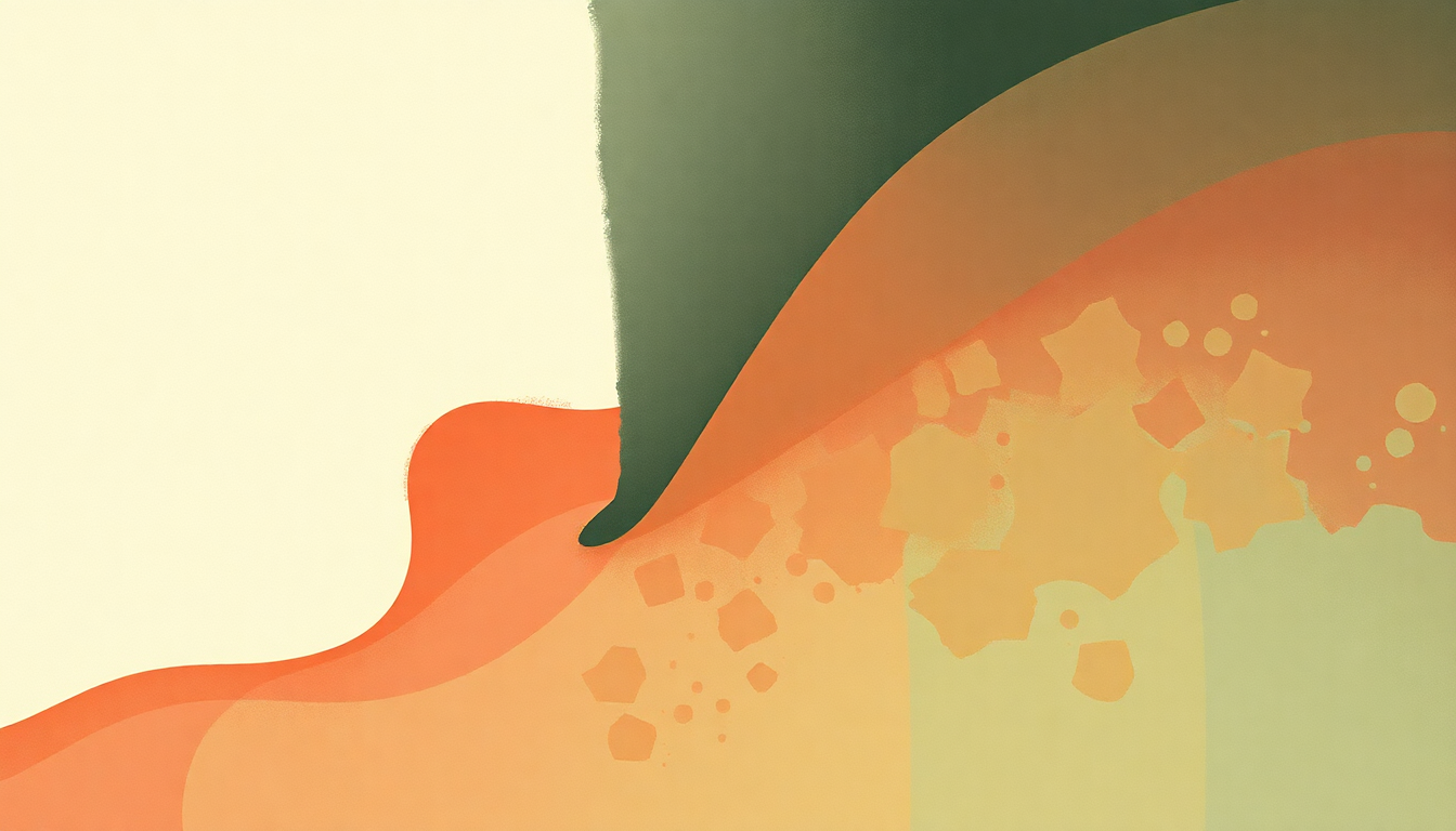 Fan-driven abstract illustration evoking the emotional arc of Sue Me by Björk