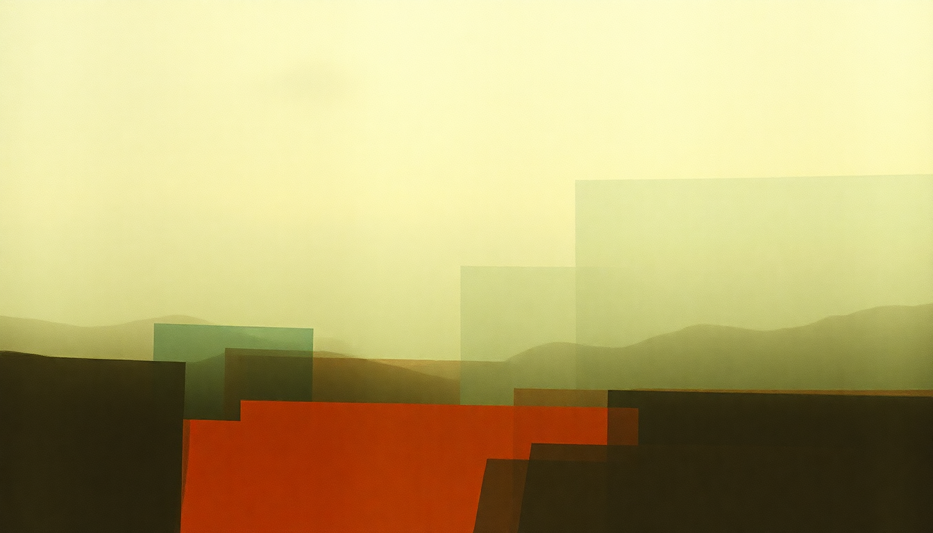 Fan-driven abstract illustration evoking the emotional arc of Sue's Last Ride by Dirty Three