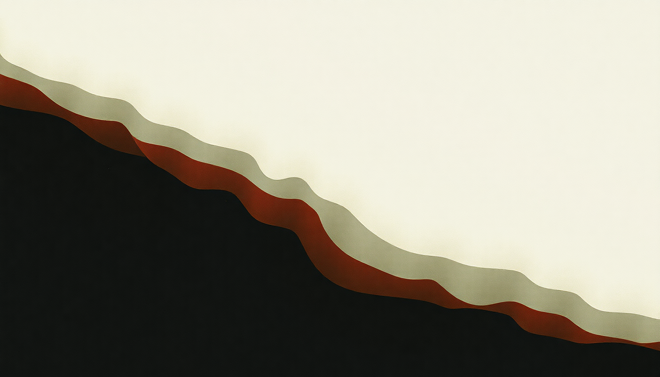 Fan-driven abstract illustration evoking the emotional arc of Suffocated Love by Tricky