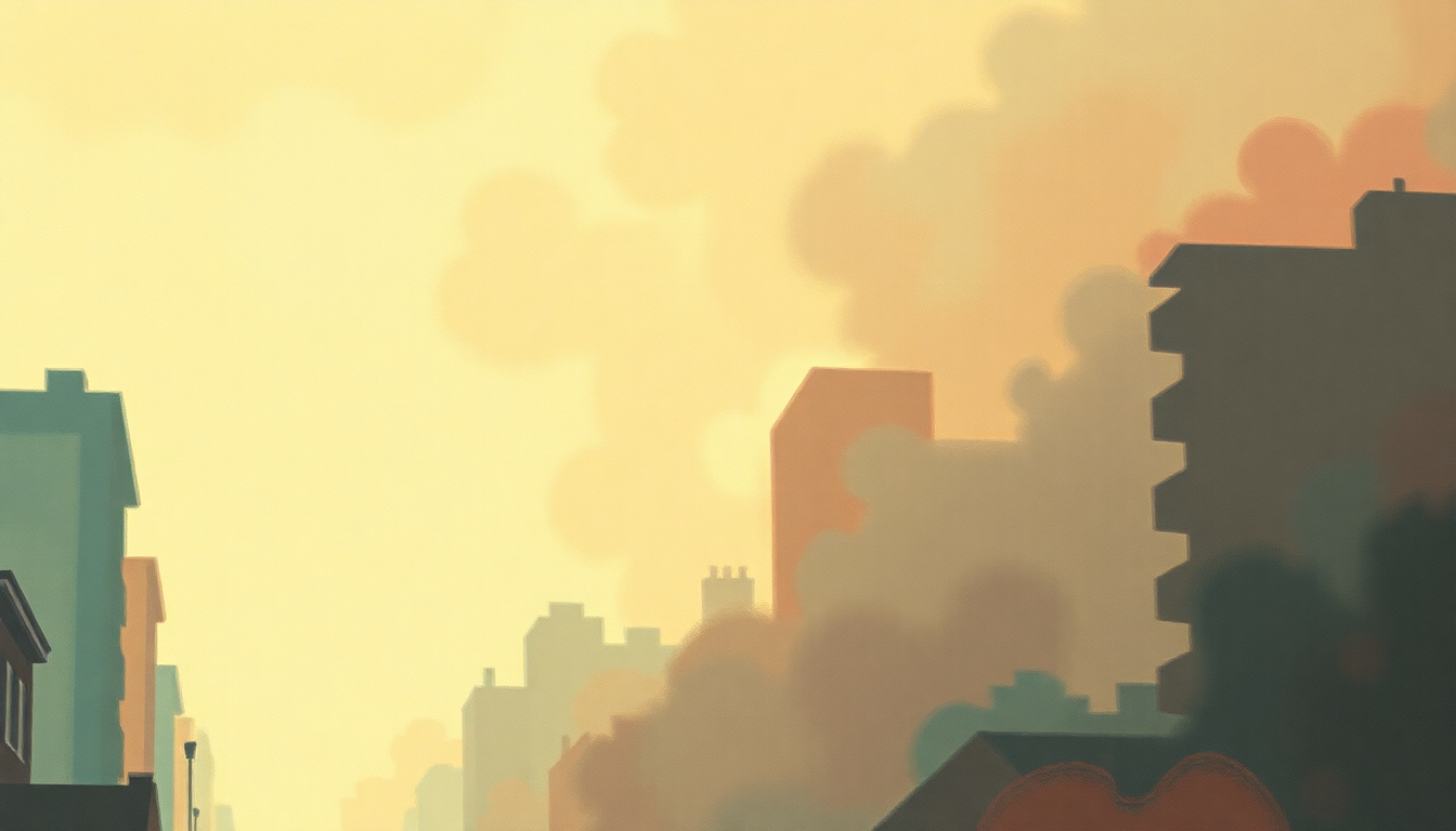 Fan-driven abstract illustration evoking the emotional arc of Suffragette City by David Bowie