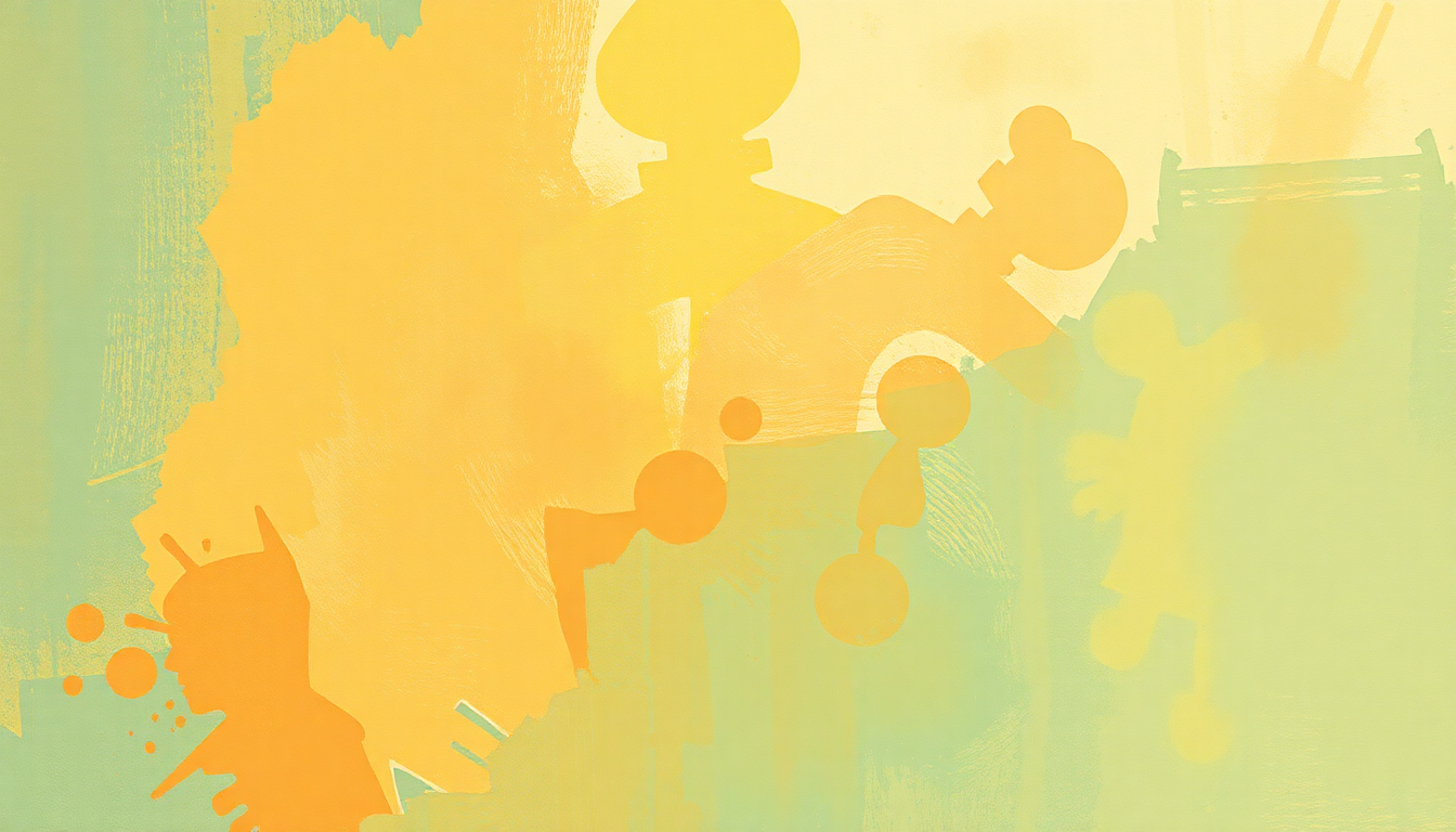 Fan-driven abstract illustration evoking the emotional arc of Sugar Sugar by Wilson Pickett