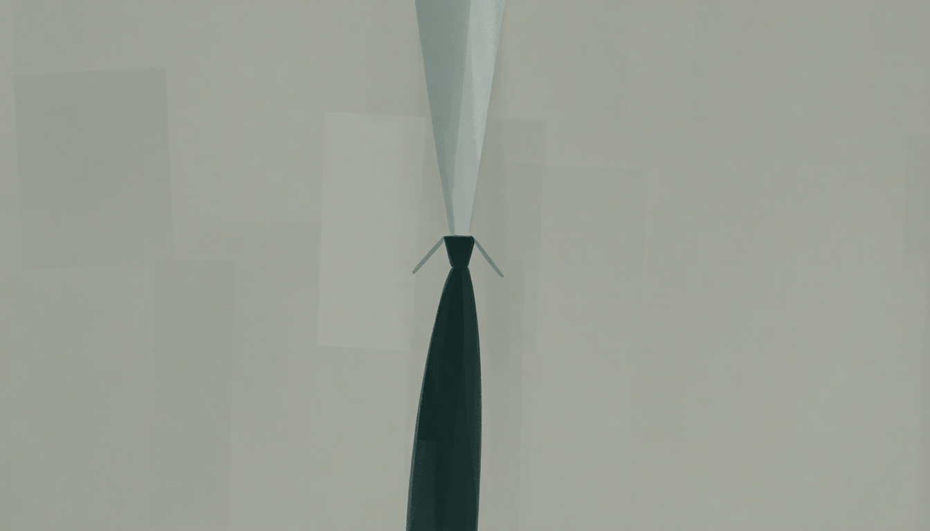 Fan-driven abstract illustration evoking the emotional arc of Suit and Tie by Jay Z