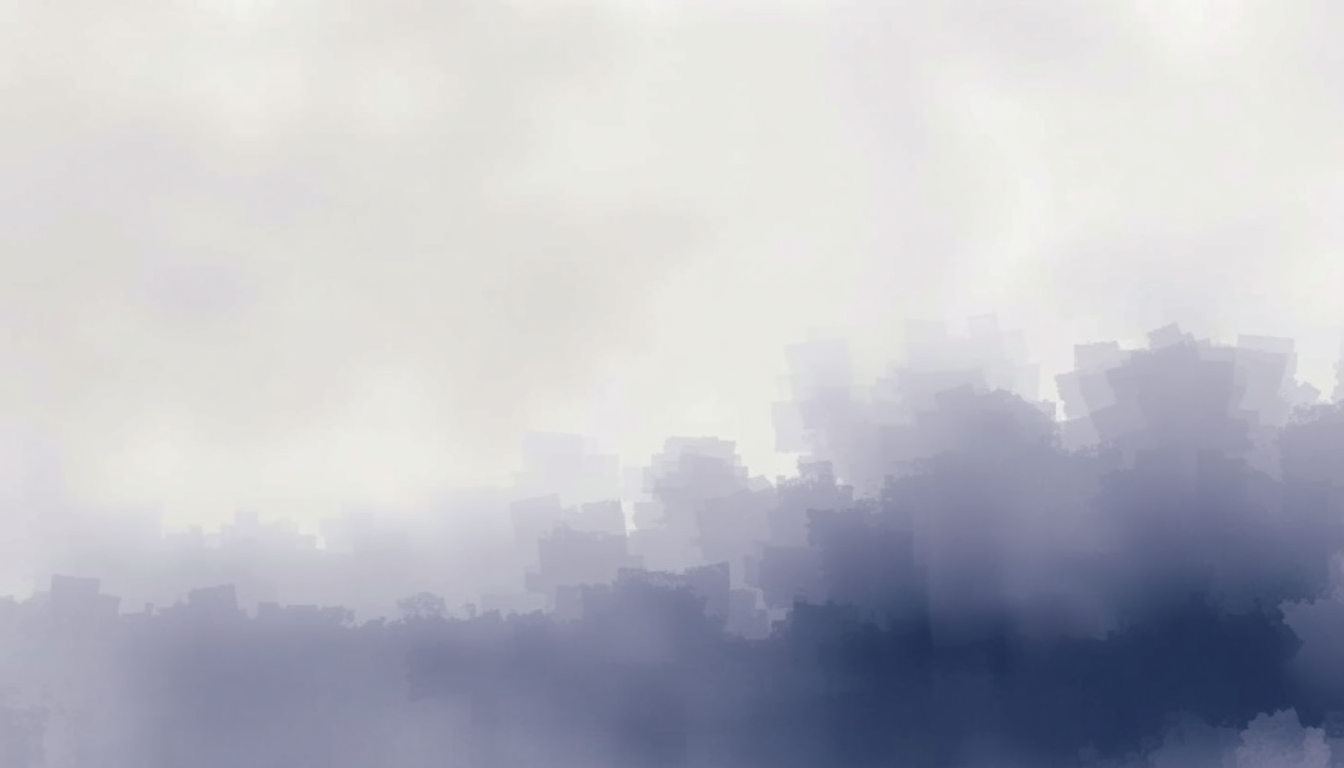 Fan-driven abstract illustration evoking the emotional arc of Sumiregusa (Wild Violet) by Enya